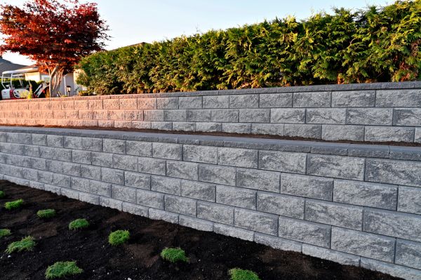 Concrete Retaining Wall Installation in Redmond