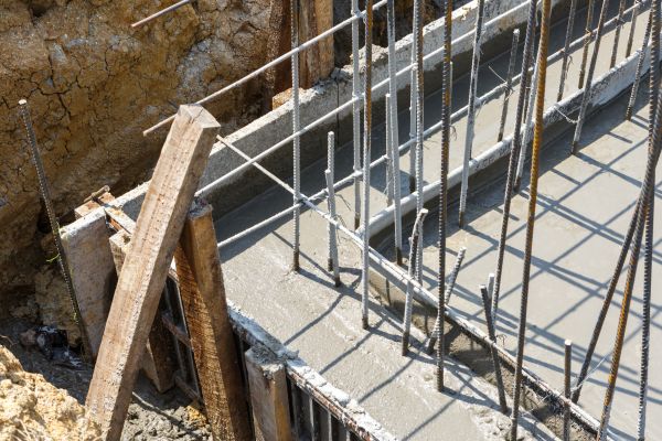 Concrete Footing Pouring in Redmond