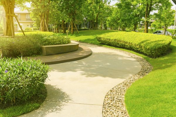 Cement Walkway Installation in Redmond