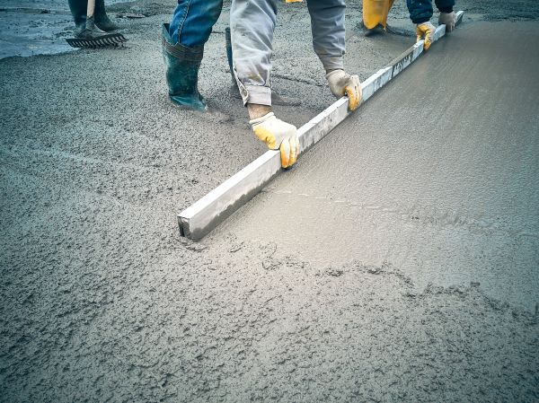 Cement Slab Installation in Redmond