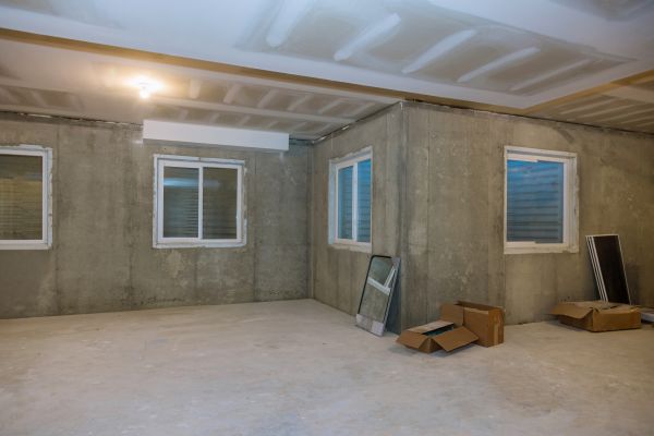 Basement Concrete Installation in Redmond