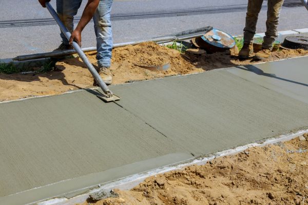 Cement Pathway Installation in Redmond