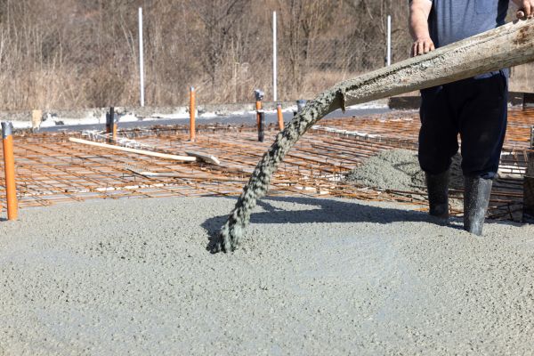 Pole Barn Slab Pouring in Redmond