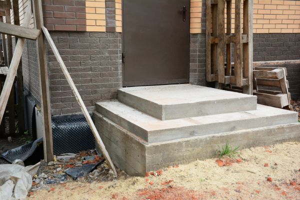 Cement Steps Construction in Redmond