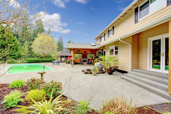 Pool Area Concreting in Redmond