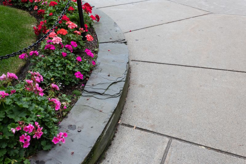 Hardscape Curbing Installation detail