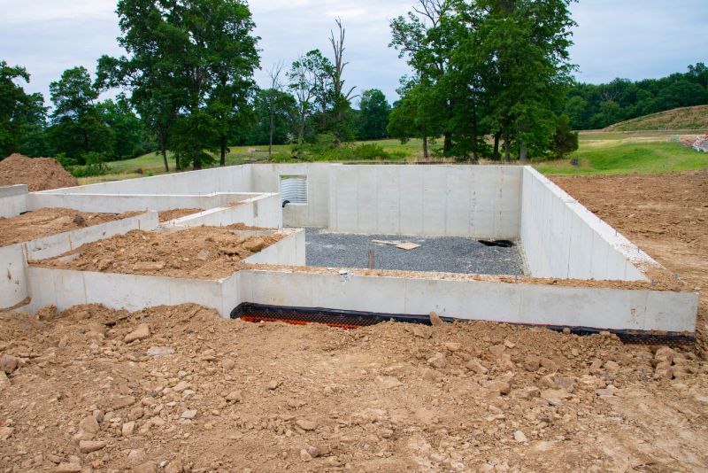Garage Foundation Pouring